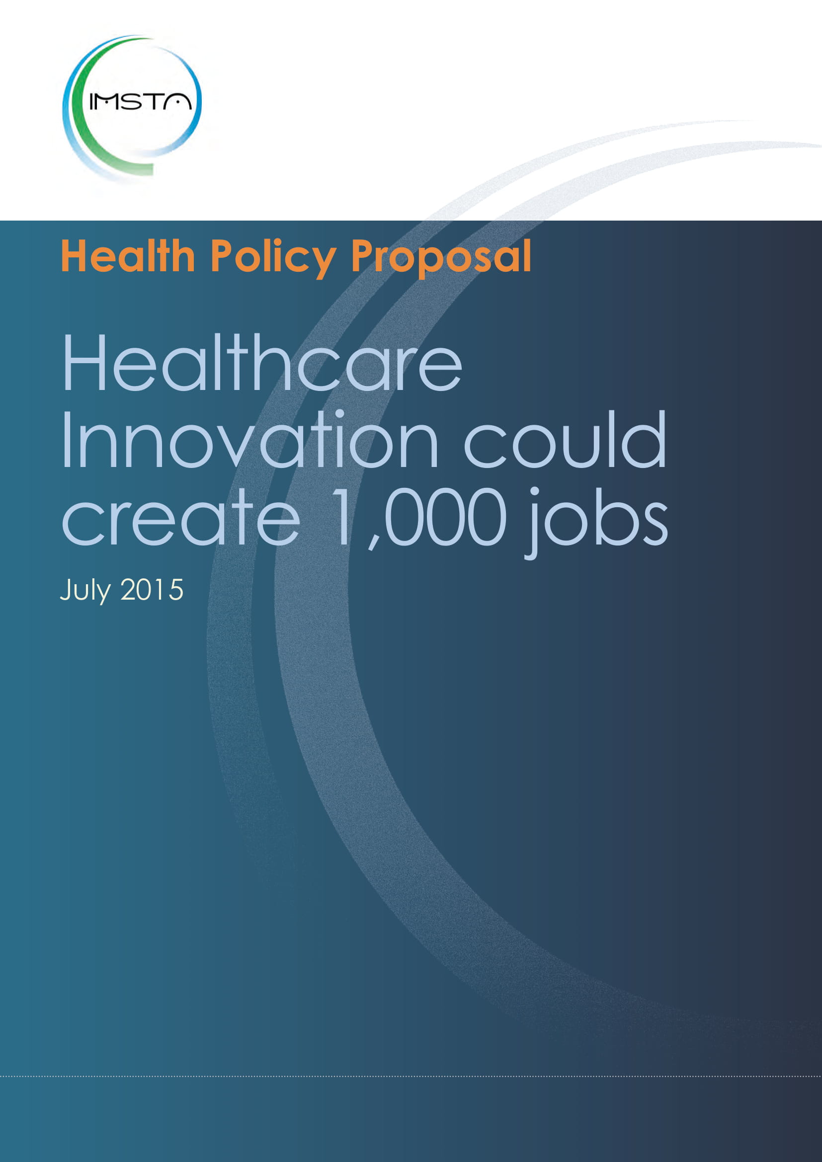 Healthcare Innovation could create 1,000 jobs