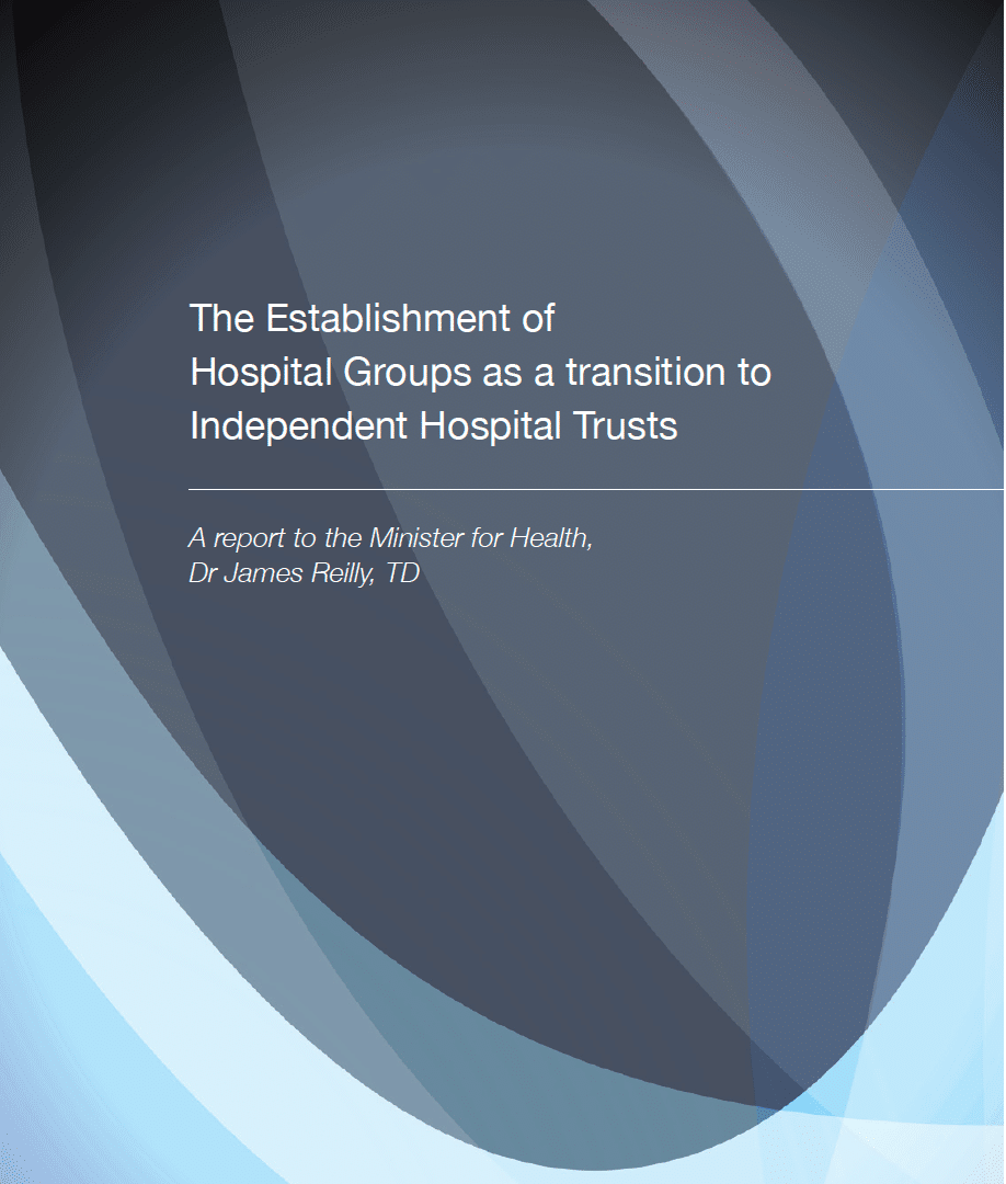The Establishment of Hospital Groups as a transition to Independent Hospital Trusts