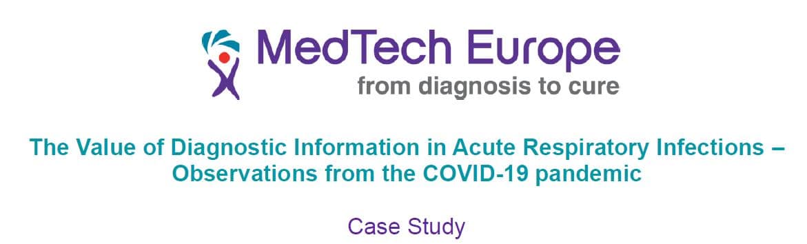 MedTech Europe – The Value of Diagnostic Information in Acute Respiratory Infections – Observations from the COVID-19 pandemic