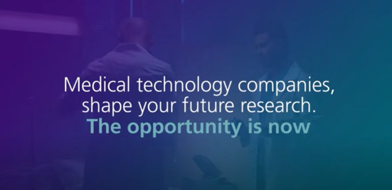 Become a ‘Partner in Research’ with MedTech Europe – Innovative Health Initiative