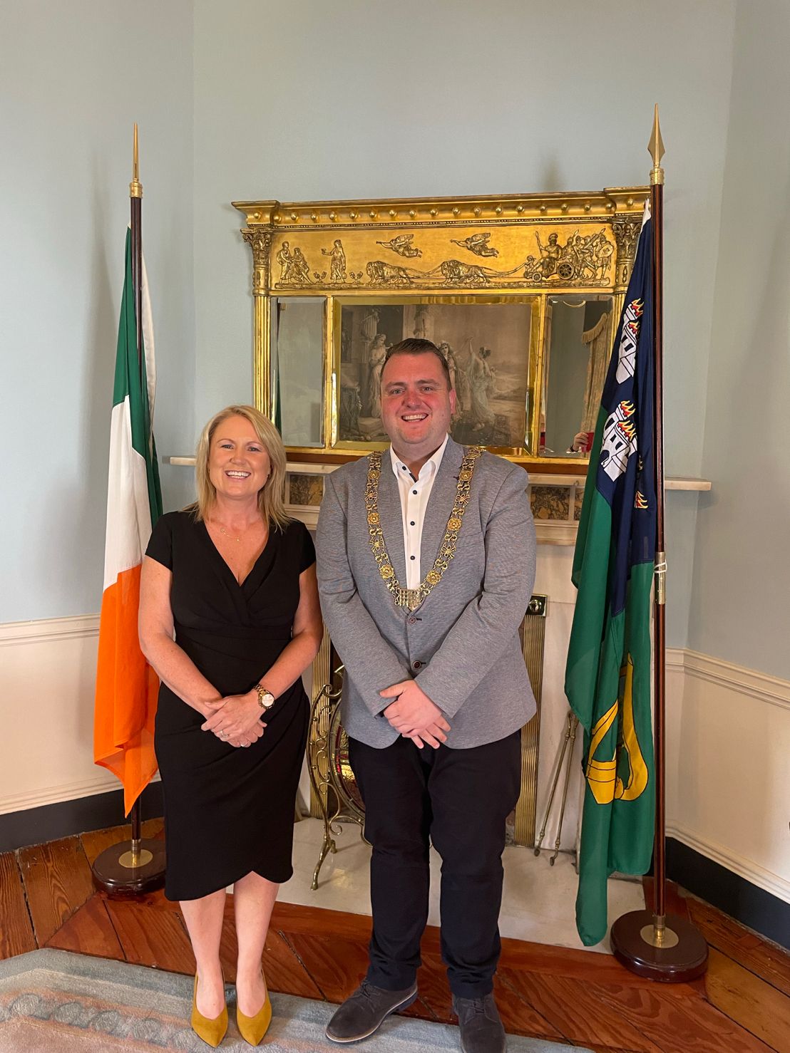 Congratulations to the New Lord Mayor of Dublin