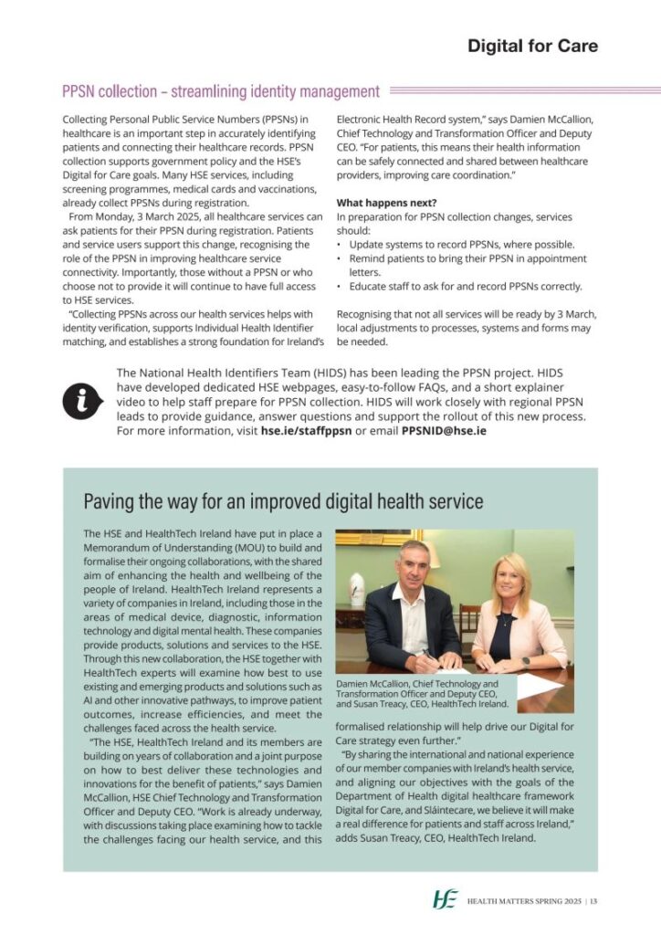 Spring edition of ‘Health Matters’